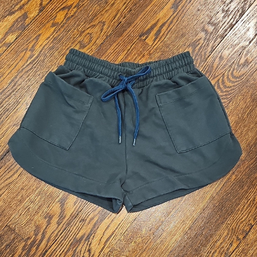 Farm Rio Dark Green Pull On Shorts Size XS - Picture 2 of 6